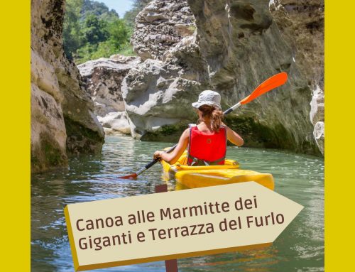 Canoa alle Marmitte dei Giganti e Terrazza del Furlo – da giugno a settembre