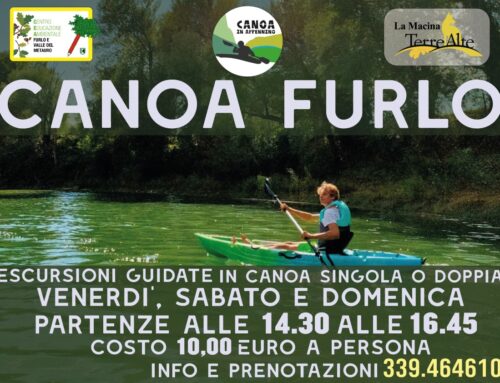 ESCURSIONI IN CANOA AL FURLO TUTTI I FINE SETTIMANA